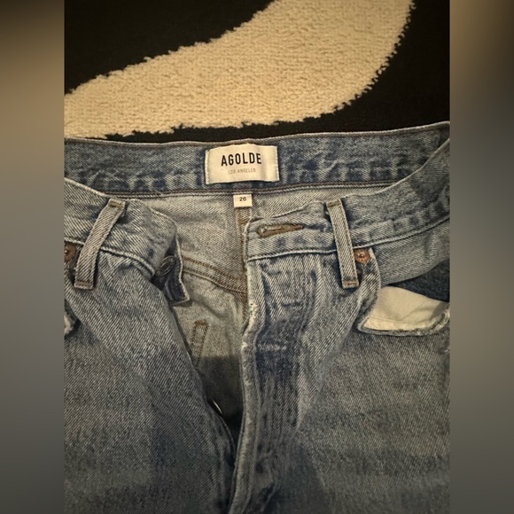Agolde Denim - Agolde Blue Classic Denim Jeans